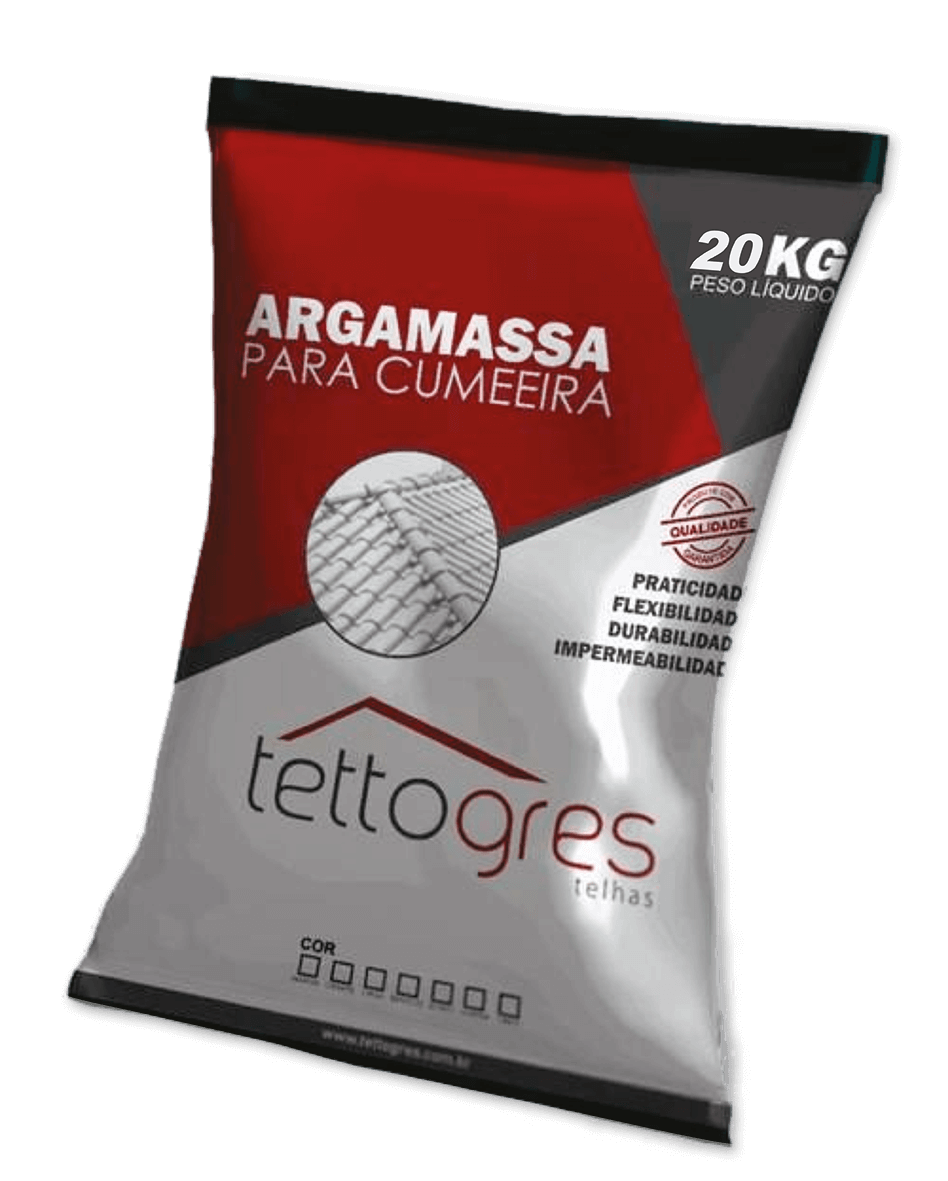 Argamassa para cumeeira